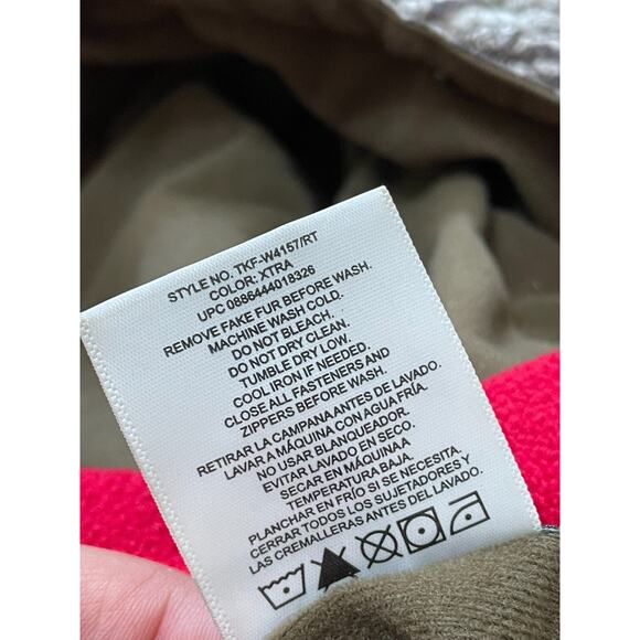 Realtree Hunting Puffer Jacket Mens L Brown Camouflage Long Sleeve Full Zip - Picture 11 of 11